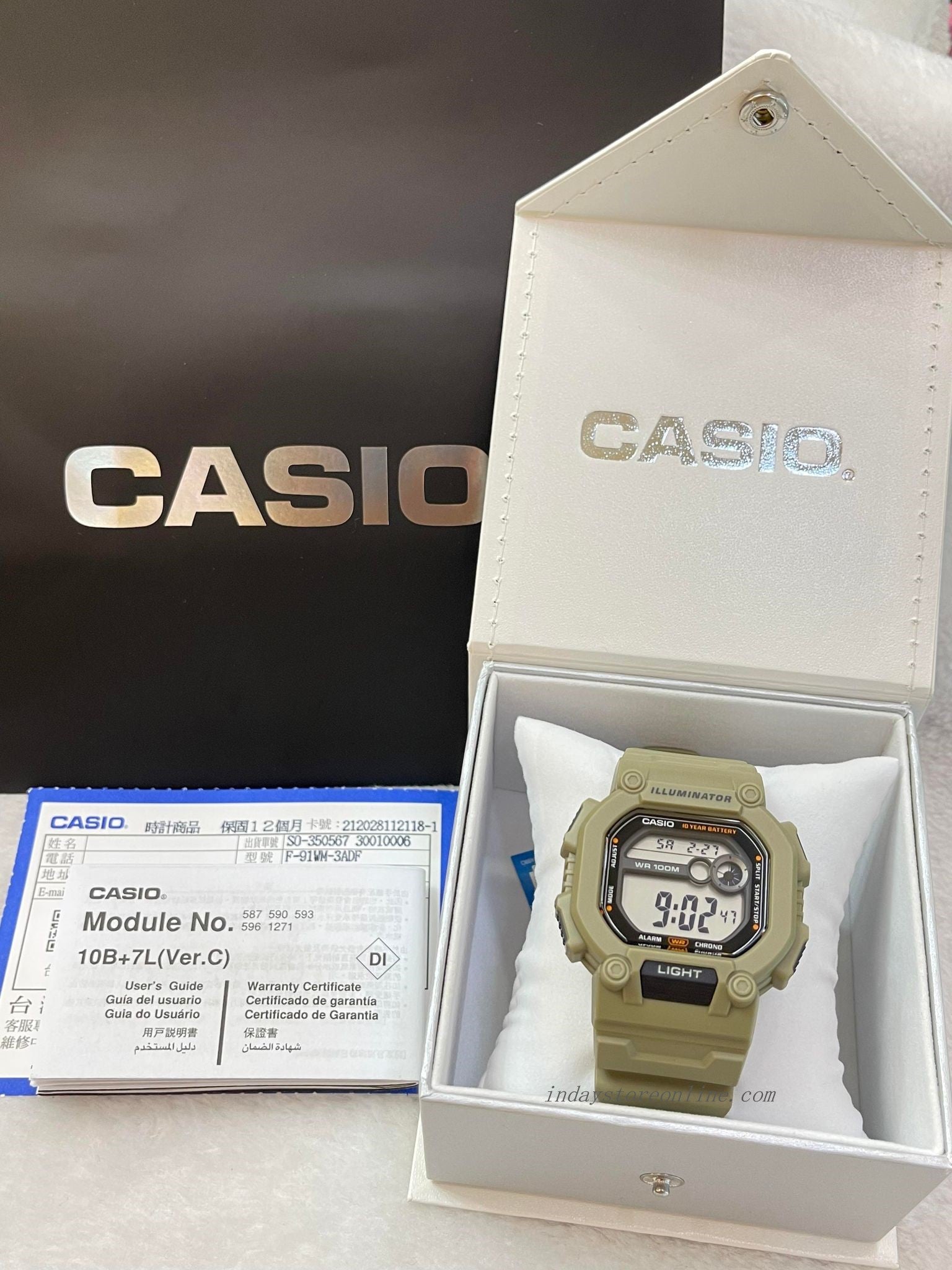 Casio w hot sale 47