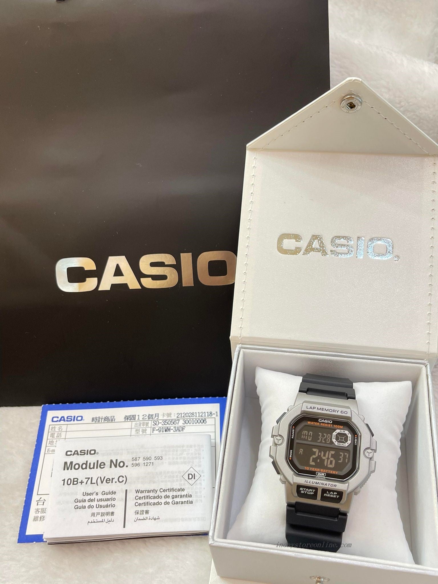 Casio TIMELESS COLLECTION Men WS-1700H-1AVEF O Casio TIMELESS COLLECTION Men WS-1700H-1AVEF O