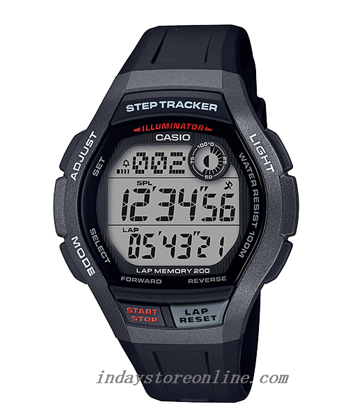 Casio Digital Men's Watch WS-2000H-1A