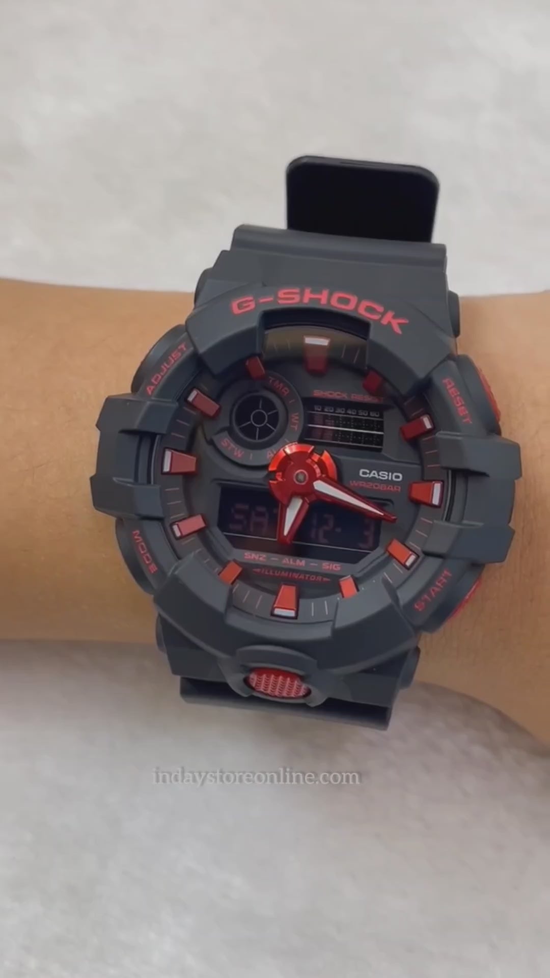 Red black 2024 g shock