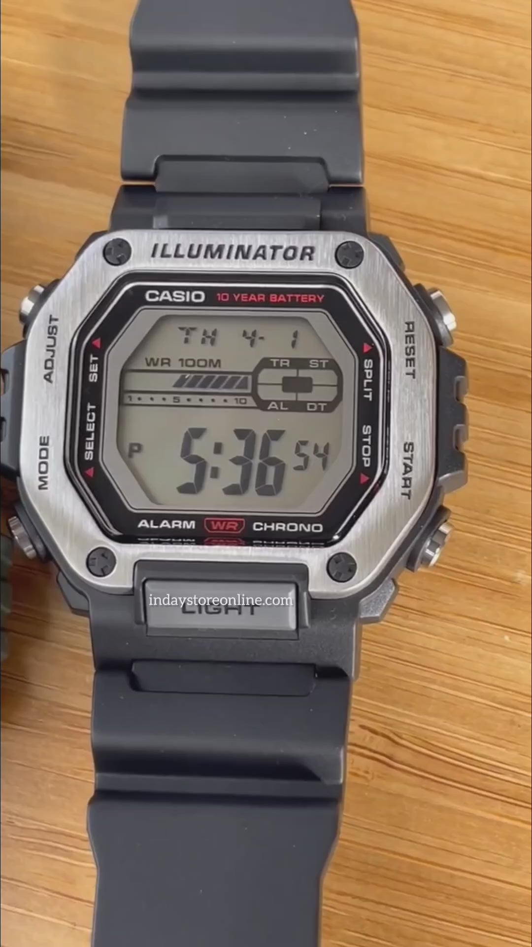 Casio clearance illuminator band